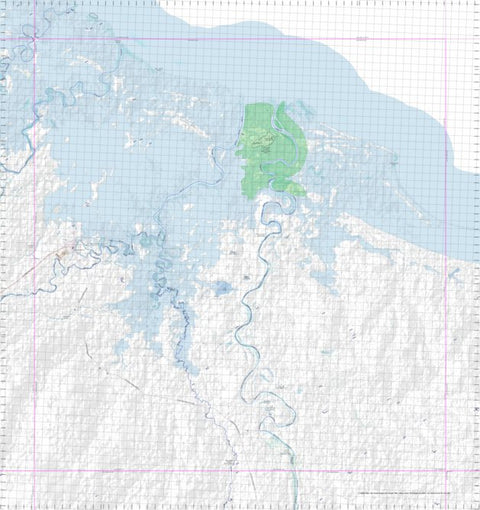 Getlost Map 6862 BURKETOWN Topographic Map V14d 1:75,000 QLD Preview 1