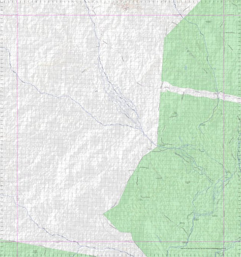 Getlost Map 7050 SPRINGVALE Topographic Map V14d 1:75,000 QLD Preview 1