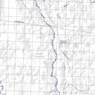 Getlost Map 7159 TALDORA Topographic Map V14d 1:75,000 QLD Preview 2