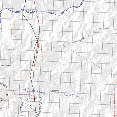 Getlost Map 6957 QUAMBY Topographic Map V14d 1:75,000 QLD Preview 2