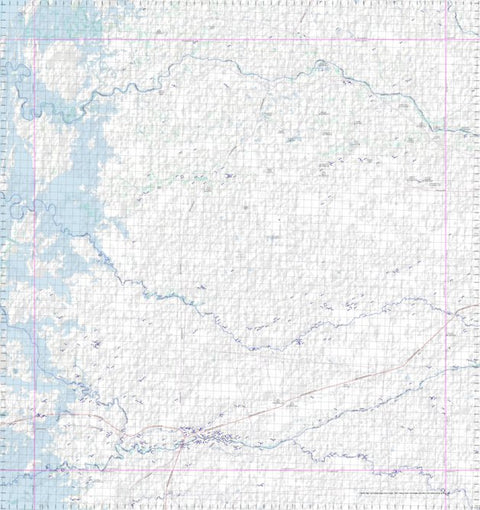 Getlost Map 7163 DOUBLE LAGOON Topographic Map V14d 1:75,000 QLD Preview 1