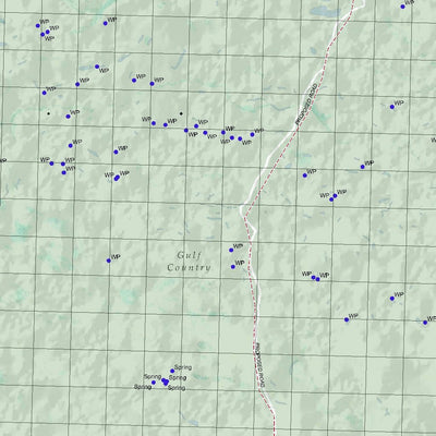 Getlost Map 7266 RUTLAND PLAINS Topographic Map V14d 1:75,000 QLD Preview 2