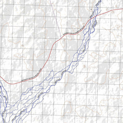 Getlost Map 7253 MIDDLETON Topographic Map V14d 1:75,000 QLD Preview 3