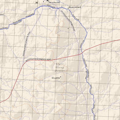 Getlost Map 7046 BETOOTA Topographic Map V14d 1:75,000 QLD Preview 2