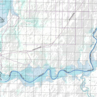 Getlost Map 7271 AURUKUN Topographic Map V14d 1:75,000 QLD Preview 3