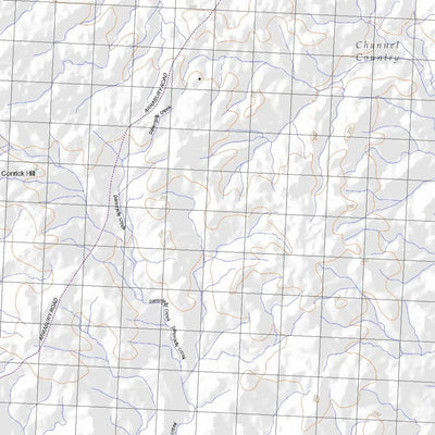 Getlost Map 7143 LAKE PURE Topographic Map V14d 1:75,000 QLD Preview 3