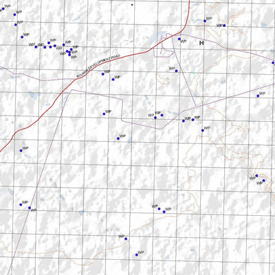 Getlost Map 7365 DUNBAR Topographic Map V14d 1:75,000 QLD Preview 3