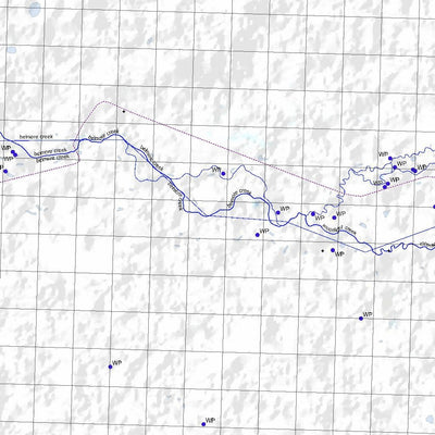 Getlost Map 7261 CORALIE Topographic Map V14d 1:75,000 QLD Preview 3