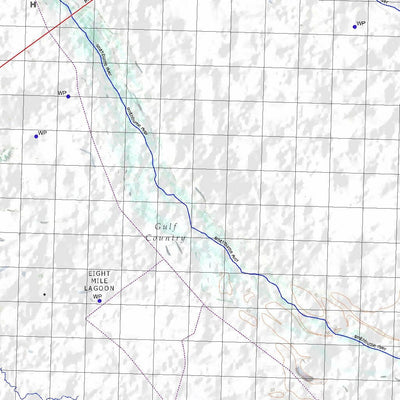 Getlost Map 7263 STIRLING Topographic Map V14d 1:75,000 QLD Preview 2