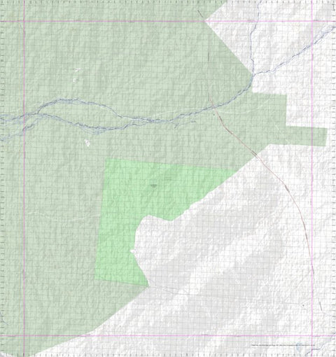 Getlost Map 7350 TONKORO Topographic Map V14d 1:75,000 QLD Preview 1