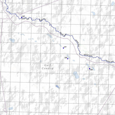 Getlost Map 7264 VANROOK Topographic Map V14d 1:75,000 QLD Preview 2