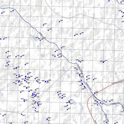 Getlost Map 7264 VANROOK Topographic Map V14d 1:75,000 QLD Preview 3