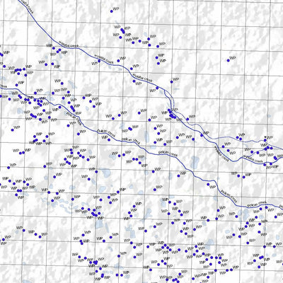 Getlost Map 7363 ECHO CREEK Topographic Map V14d 1:75,000 QLD Preview 3
