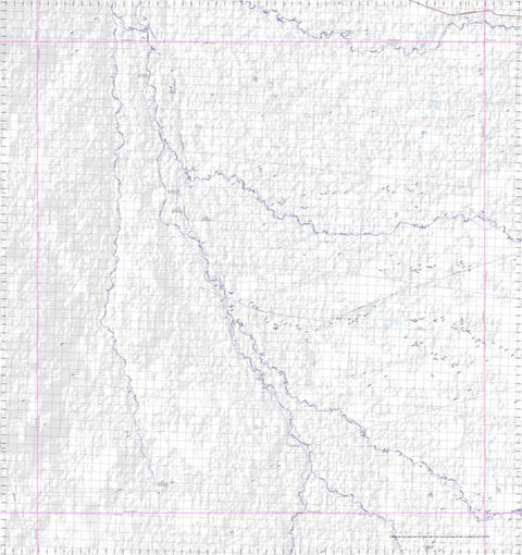 Getlost Map 7161 BROWN CREEK Topographic Map V14d 1:75,000 QLD Preview 1