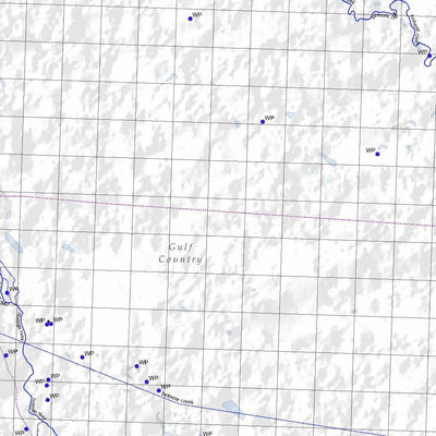 Getlost Map 7161 BROWN CREEK Topographic Map V14d 1:75,000 QLD Preview 2