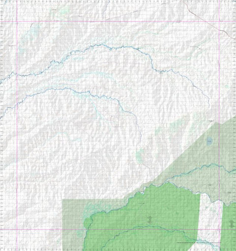 Getlost Map 7371 MERLUNA Topographic Map V14d 1:75,000 QLD Preview 1