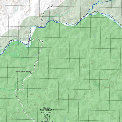 Getlost Map 7371 MERLUNA Topographic Map V14d 1:75,000 QLD Preview 3