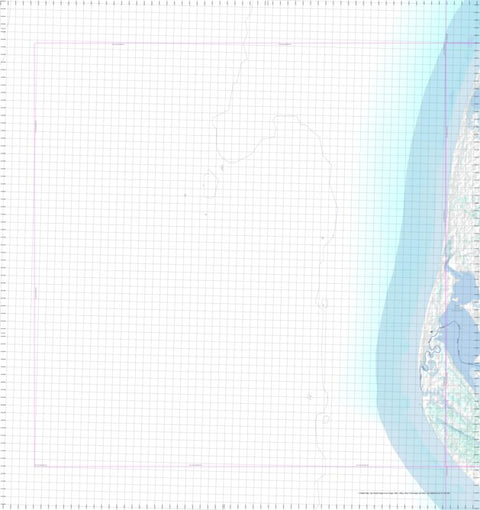 Getlost Map 7170 CAPE KEERWEER Topographic Map V14d 1:75,000 QLD Preview 1