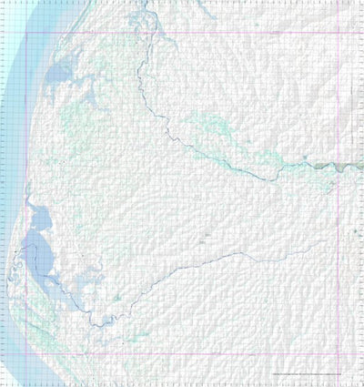 Getlost Map 7270 ARCHER RIVER Topographic Map V14d 1:75,000 QLD Preview 1