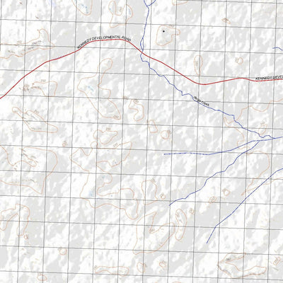 Getlost Map 7353 JOHN HILLS Topographic Map V14d 1:75,000 QLD Preview 3