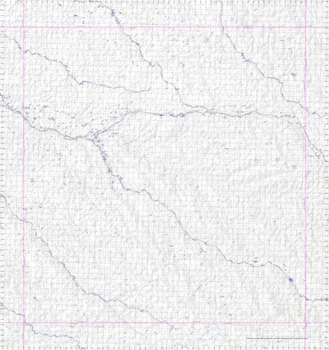Getlost Map 7463 CROOKED CREEK Topographic Map V14d 1:75,000 QLD Preview 1