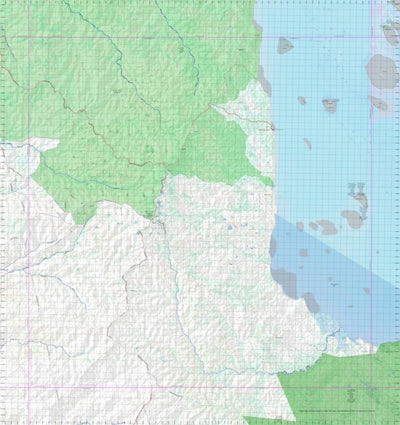 Getlost Map 7474 SHELBURNE BAY Topographic Map V14d 1:75,000 QLD Preview 1