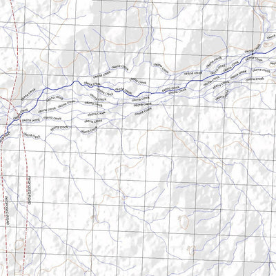 Getlost Map 7343 WOOMANOOKA Topographic Map V14d 1:75,000 QLD Preview 3
