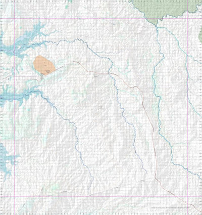 Getlost Map 7372 YORK DOWNS Topographic Map V14d 1:75,000 QLD Preview 1