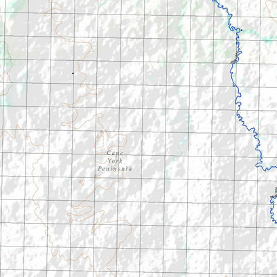 Getlost Map 7372 YORK DOWNS Topographic Map V14d 1:75,000 QLD Preview 2