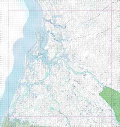 Getlost Map 7267 MITCHELL RIVER Topographic Map V14d 1:75,000 QLD Preview 1