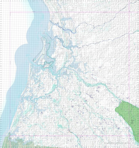 Getlost Map 7267 MITCHELL RIVER Topographic Map V14d 1:75,000 QLD Preview 1