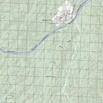 Getlost Map 6955 MALBON Topographic Map V14d 1:75,000 QLD Preview 3