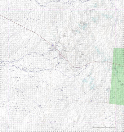 Getlost Map 7361 CROYDON Topographic Map V14d 1:75,000 QLD Preview 1