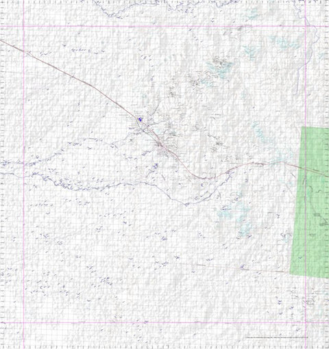Getlost Map 7361 CROYDON Topographic Map V14d 1:75,000 QLD Preview 1