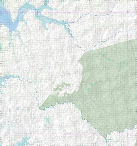 Getlost Map 7373 AGNEW Topographic Map V14d 1:75,000 QLD Preview 1