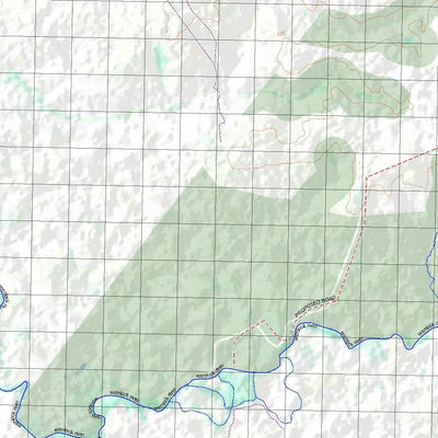 Getlost Map 7373 AGNEW Topographic Map V14d 1:75,000 QLD Preview 3