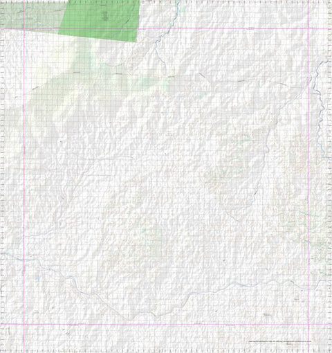Getlost Map 7666 JEDDA CREEK Topographic Map V14d 1:75,000 QLD Preview 1