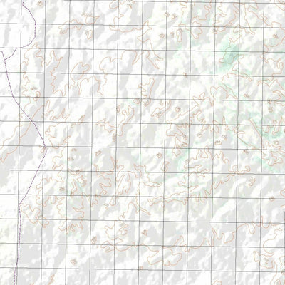 Getlost Map 7666 JEDDA CREEK Topographic Map V14d 1:75,000 QLD Preview 3