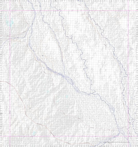 Getlost Map 7059 CANOBIE Topographic Map V14d 1:75,000 QLD Preview 1