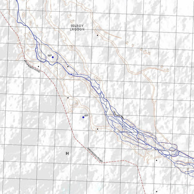 Getlost Map 7059 CANOBIE Topographic Map V14d 1:75,000 QLD Preview 3