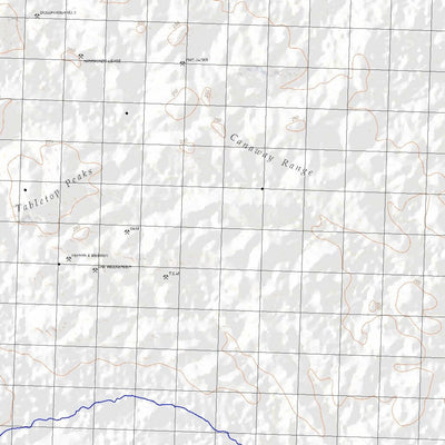 Getlost Map 7445 MOUNT ROUSE Topographic Map V14d 1:75,000 QLD Preview 3