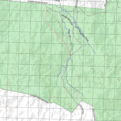 Getlost Map 7452 WARNAMBOOL Topographic Map V14d 1:75,000 QLD Preview 3
