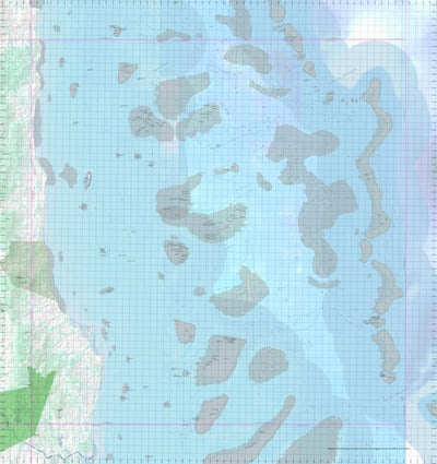Getlost Map 7671 CAPE SIDMOUTH Topographic Map V14d 1:75,000 QLD Preview 1