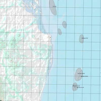 Getlost Map 7671 CAPE SIDMOUTH Topographic Map V14d 1:75,000 QLD Preview 3
