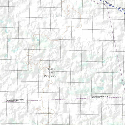 Getlost Map 7368 STRATHGORDON Topographic Map V14d 1:75,000 QLD Preview 2
