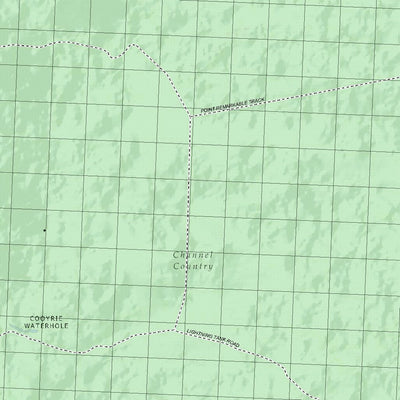 Getlost Map 7150 DIAMANTINA LAKES Topographic Map V14d 1:75,000 QLD Preview 2