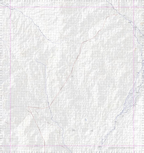 Getlost Map 7443 KIHEE Topographic Map V14d 1:75,000 QLD Preview 1