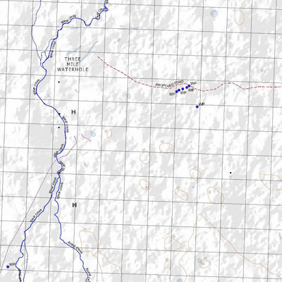 Getlost Map 7160 IFFLEY Topographic Map V14d 1:75,000 QLD Preview 3