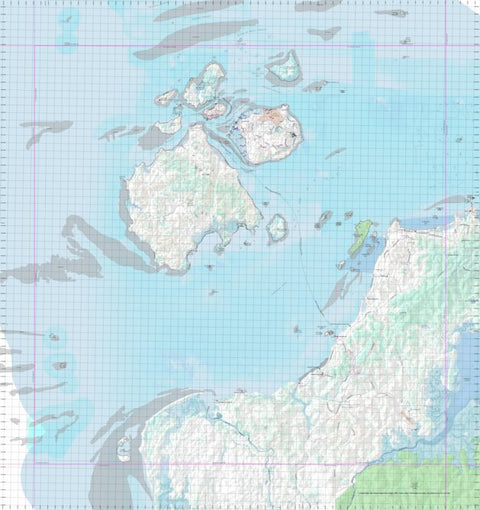Getlost Map 7376 THURSDAY ISLAND Topographic Map V14d 1:75,000 QLD Preview 1
