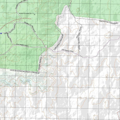 Getlost Map 7758 CHUDLEIGH PARK Topographic Map V14d 1:75,000 QLD Preview 3